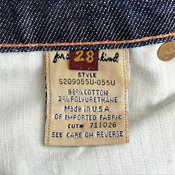 7 For All Mankind Button-Front Denim Skirt Size 28 Mid-Length - Picture 7 of 9